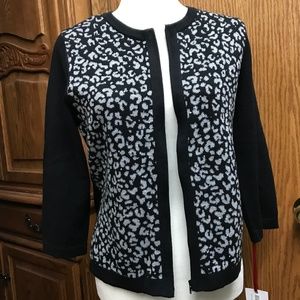 Ruby Rd. Ladies PS Sweater/cardigan NWT